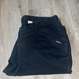 Vtg 80’s Black Rockies Sz 24 XL Long Relaxed High Waisted Bareback Jeans